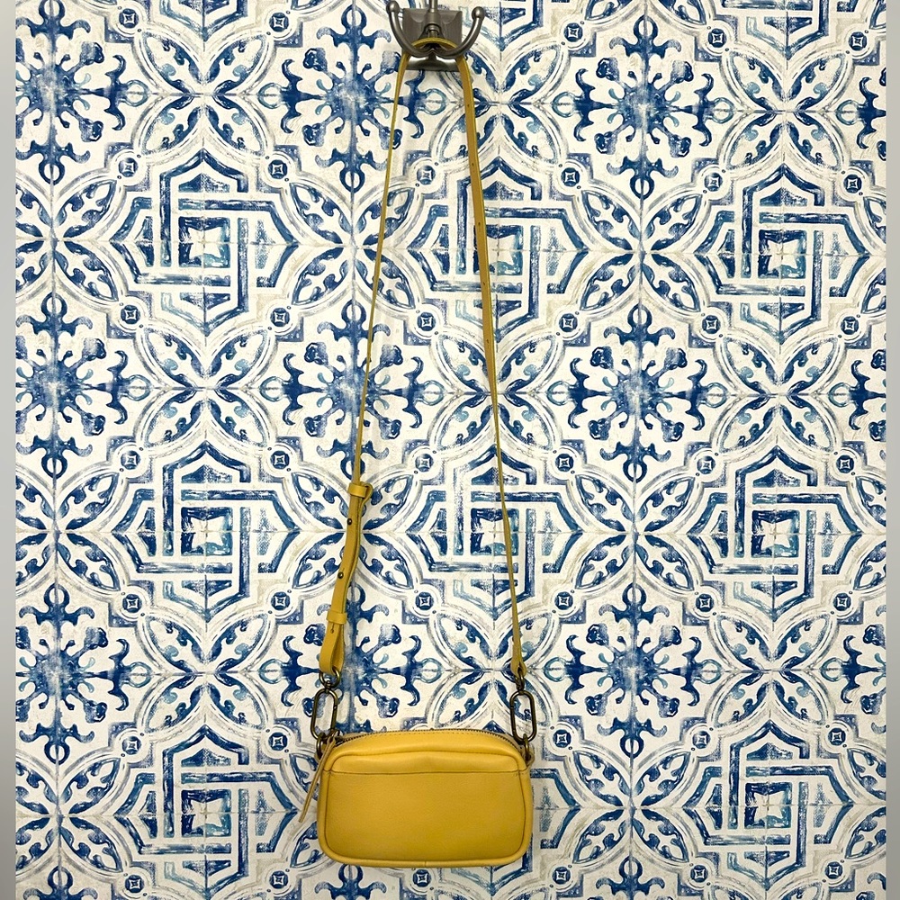 NWT The Leather Carabiner Mini Crossbody Bag